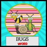 BUGS and INSECTS - Newsletter Template WORD