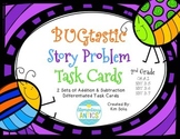 BUGtastic Story Problem Task Cards (Addition, Subtraction,