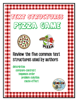 Preview of Text Structures Review Game