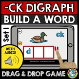 BUILD CONSONANT DIGRAPH CK WORD WORK ACTIVITY BOOM CARDS C