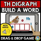 BUILD CONSONANT DIGRAPH TH WORD WORK ACTIVITY BOOM CARDS C