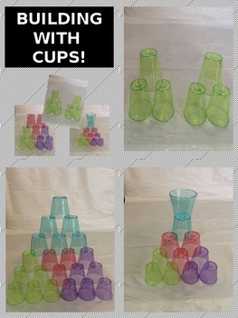 Preview of BUILDING WITH CUPS!