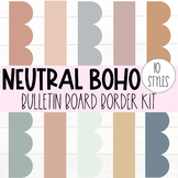 BULLETIN BOARD BORDERS - Neutral Boho Collection | Classro