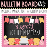 BULLETIN BOARD KIT - Toast to the New Year | Winter Season