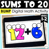 Addition Facts within 20 BUMP Digital Math Activity - Grad