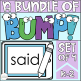 BUMP Sight Word Bundle - Kinesthetic Reading Activities - 