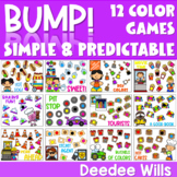 Fun BUMP Kindergarten or PreK Color Games for Partner Acti