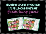 BUMP GAMES: Dividing a Unit Fraction by a Whole Number *FREEBIE*