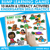 BUMP Games Monthly Math and Literacy Kindergarten |  April