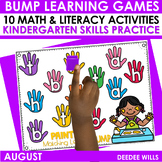 BUMP Games Monthly Math and Literacy Kindergarten | August