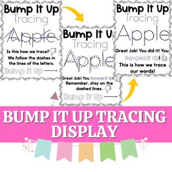 Preview of BUMP IT UP!! Tracing Display