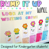 Bump It Up Wall | Kindergarten Writing | Editable Success 