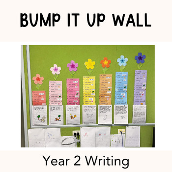 Preview of BUMP IT UP WALL | Year 2 Writing