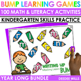 Phonics Games Math Games 100+ Literacy Centers & Bump Math