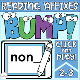 BUMP Kinesthetic Activity for Affixes - Prefixes and Suffi
