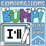 BUMP Kinesthetic ELA Activity - Reading Contractions - Dig