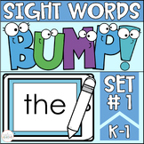 BUMP Kinesthetic Reading Activity - Sight Words Set 1 - Di