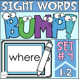 BUMP Kinesthetic Reading Activity - Sight Words Set 4 - Di