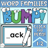 BUMP Reading Activity - Word Families - Rhyming Patterns -