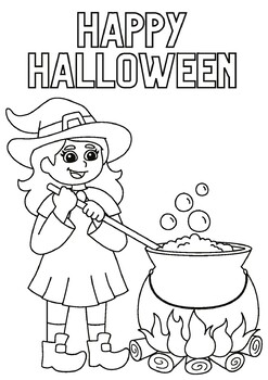 Preview of BUMPER PACK - Halloween Coloring