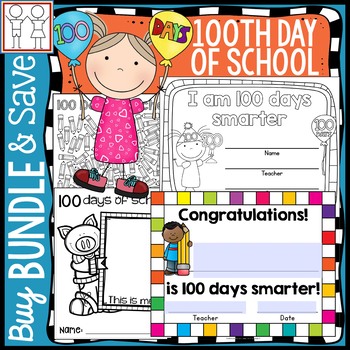 BUNDLE: 100th Day of School Activities by Catherine S | TPT