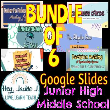 Preview of BUNDLE #2 ASB StuCo Starter Pack Leadership Lessons Middle Junior High School