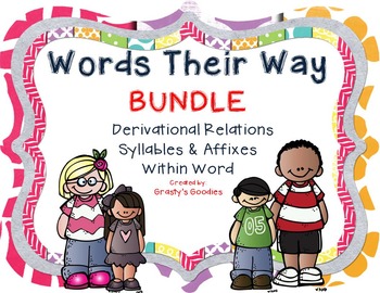 Preview of {BUNDLE #2} Derivational Relations, Syllables & Affixes, Within Word