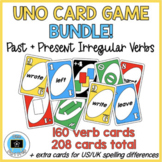 BUNDLE: 2 UNO Card Games - Irregular Verbs in Past Simple 