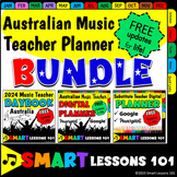 BUNDLE 2024 Australian Teacher Planner Digital Teacher Bin