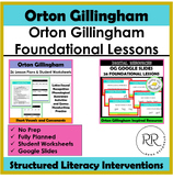 BUNDLE 26 Orton Gillingham Lesson Plans, Worksheets, & Goo
