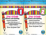 BUNDLE: 2nd Grade Phonics and Spelling Zaner-Bloser (Weeks