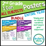 BUNDLE 2nd Grade TEKS I Can Statements All Subjects for th