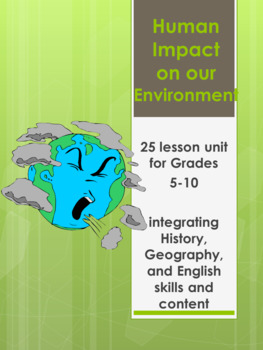 Preview of BUNDLE 2x 5week units - Human Impact + Reducing our Impact on the Earth