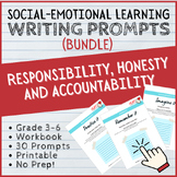 SEL BUNDLE - 32 Prompts - Responsibility, Honesty, & Accou