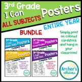 BUNDLE 3rd Grade TEKS I Can Statements All Subjects for th