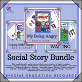 SOCIAL NARRATIVES BUNDLE - Anger Emotion Waiting SPED Autism