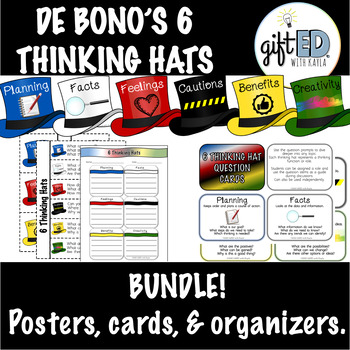 Preview of BUNDLE- 6 Thinking Hats