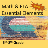 6th-8th Grade ELA & Math Essential Elements for Cognitive 