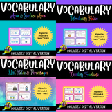 BUNDLE: 6th Grade Illustrative Math Vocabulary Cards