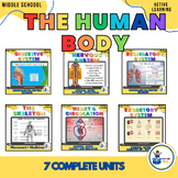 7th grade Human body system  end of year review: digital g