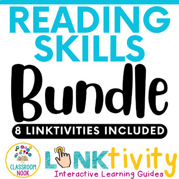 Preview of BUNDLE: 9 Reading Skills LINKtivities®  | 30% OFF