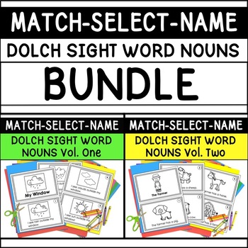 Preview of 95 Dolch Nouns GUIDED READING BOOKS INTERVENTION (K-1st, Down Syndrome, SpEd)
