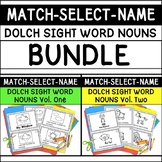 95 Dolch Nouns GUIDED READING BOOKS INTERVENTION (K-1st, D
