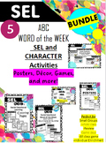 BUNDLE - ABCs of Social Emotional and Character Lessons an