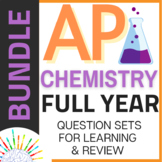 BUNDLE AP Chemistry Full Year Curriculum Review/Learning G