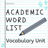BUNDLE - Academic Word List Tier 2 Vocabulary Unit - Poste