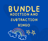 BUNDLE - Addition & Subtraction (up to 20) BINGO
