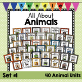 BUNDLE: All About Animals | Set #1  | Animal Science Units