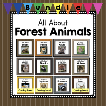 Preview of BUNDLE: All About Forest Animals | Animal Science Units