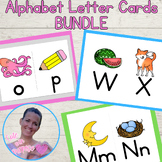 Uppercase Alphabet Flashcards | Letter Wall Cards | Heggerty Aligned